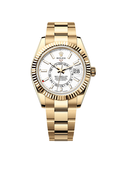 Rolex Sky-Dweller Oyster, 42 mm, yellow gold