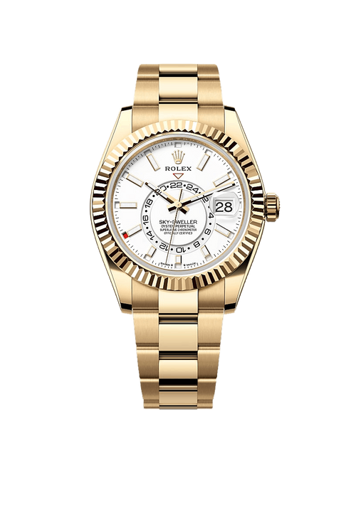 Rolex Sky-Dweller Oyster, 42 mm, yellow gold