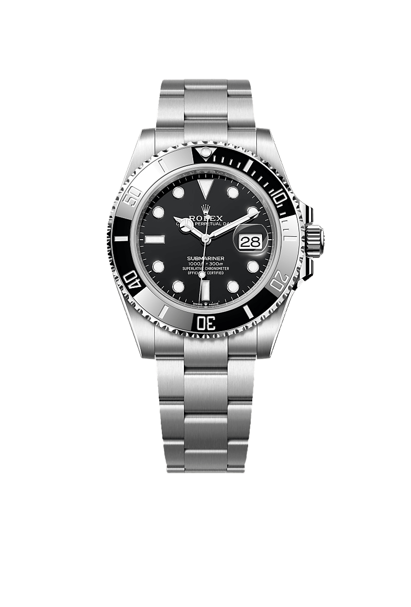 A-Rolex Submariner Date Oyster, 41 mm, Oystersteel