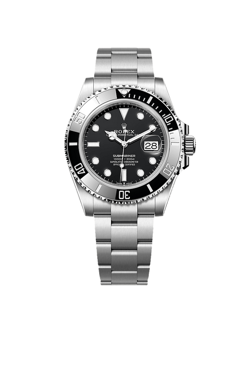 A-Rolex Submariner Date Oyster, 41 mm, Oystersteel