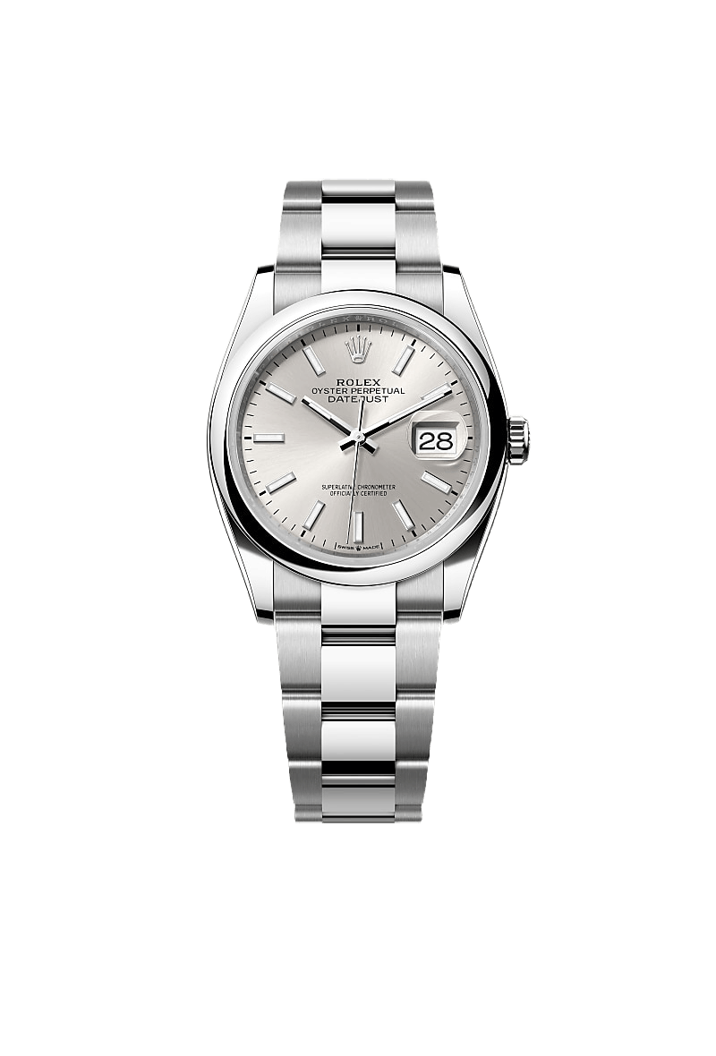 Rolex Datejust 36 Oyster, 36 mm, Oystersteel
