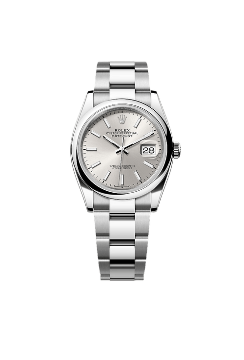 Rolex Datejust 36 Oyster, 36 mm, Oystersteel