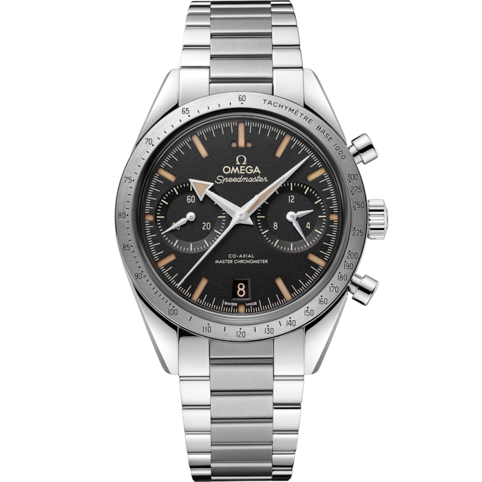 Speedmaster ’57 40.5 mm, steel on steel