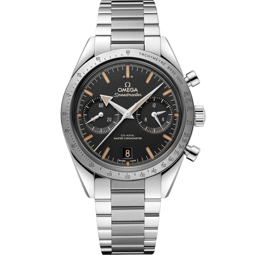 Speedmaster ’57 40.5 mm, steel on steel