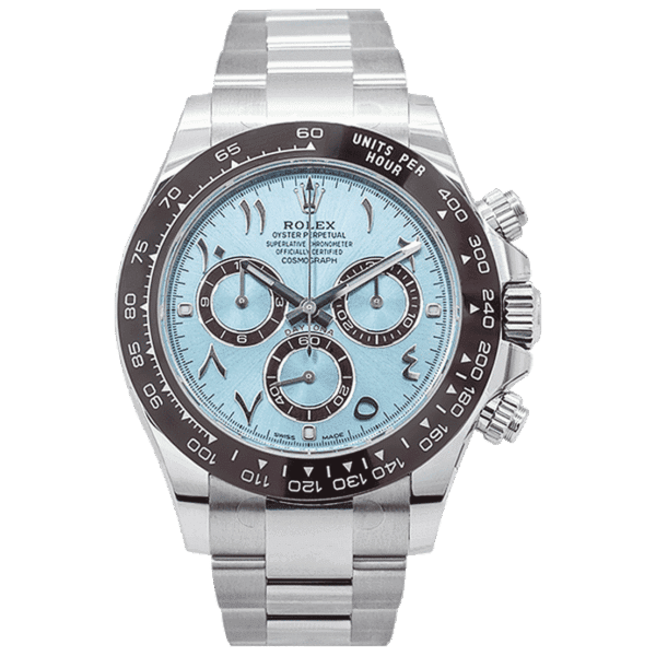 Rolex Oyster Perpetual Cosmograph Daytona Platinum Arabic Dial