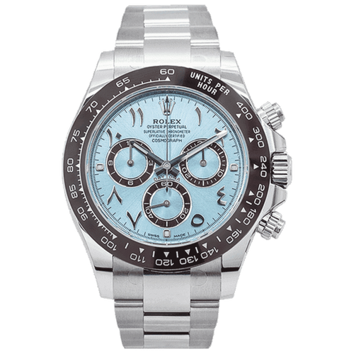 Rolex Oyster Perpetual Cosmograph Daytona Platinum Arabic Dial