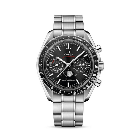 Speedmaster Moonphase 44.25 mm, steel on steel