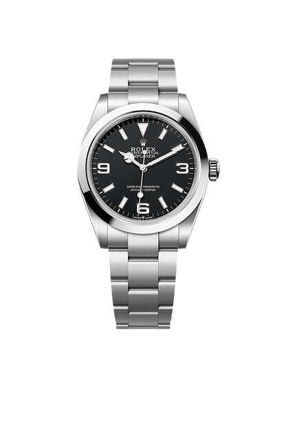 Rolex Explorer 40 Oyster, 40 mm, Oystersteel