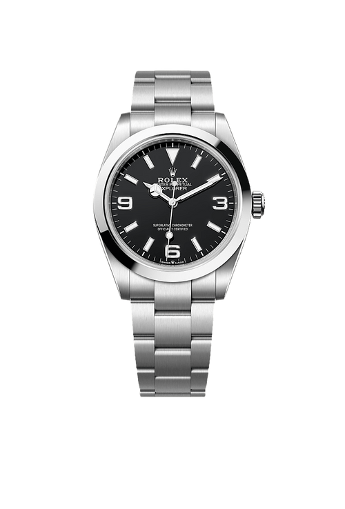Rolex Explorer 40 Oyster, 40 mm, Oystersteel