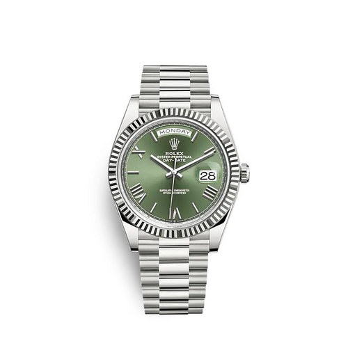 Rolex Day-Date 40 Oyster, 40 mm, white gold