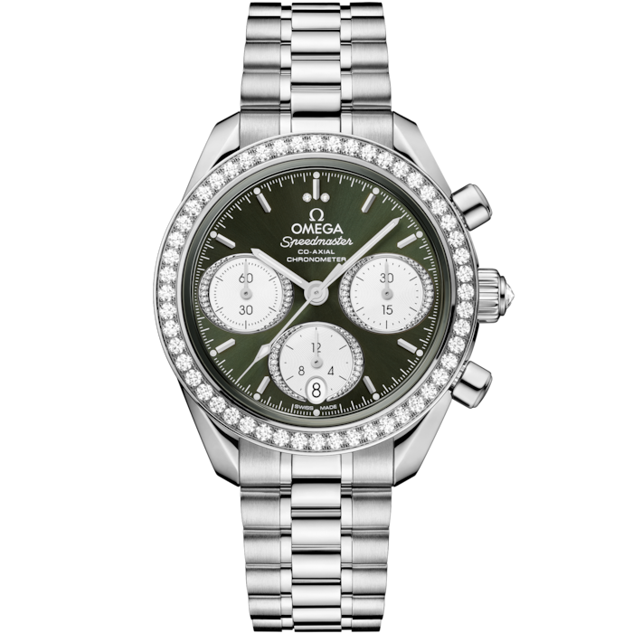 A- Speedmaster 38 38 mm, steel on steel