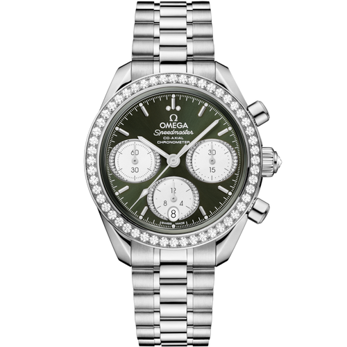 A- Speedmaster 38 38 mm, steel on steel