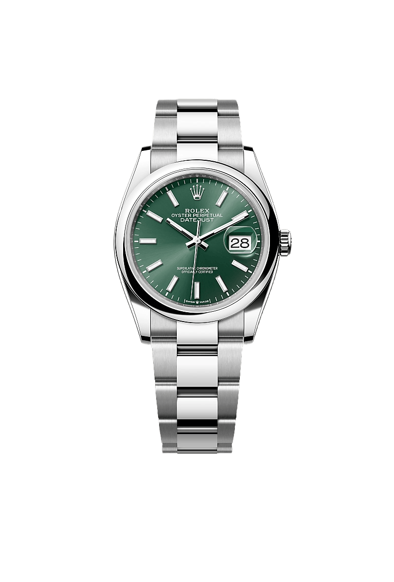 Rolex Datejust 36 Oyster, 36 mm, Oystersteel
