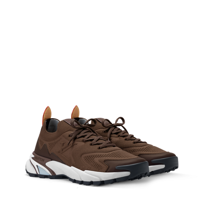 LV Tatic Knit Sneaker Brown