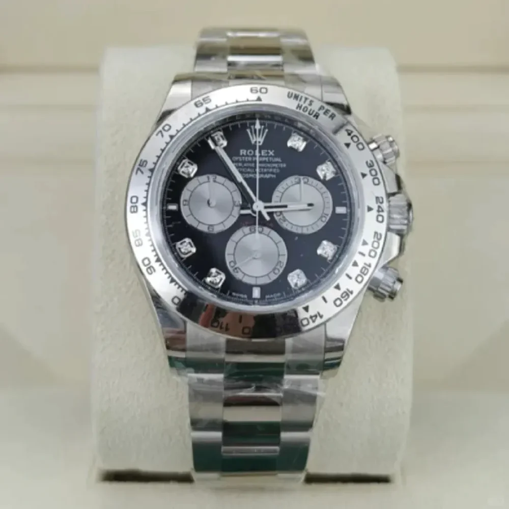 Rolex Cosmograph Daytona Oystersteel Slate Grey Diamond Dial