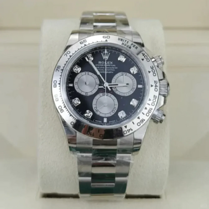 Rolex Cosmograph Daytona Oystersteel Slate Grey Diamond Dial