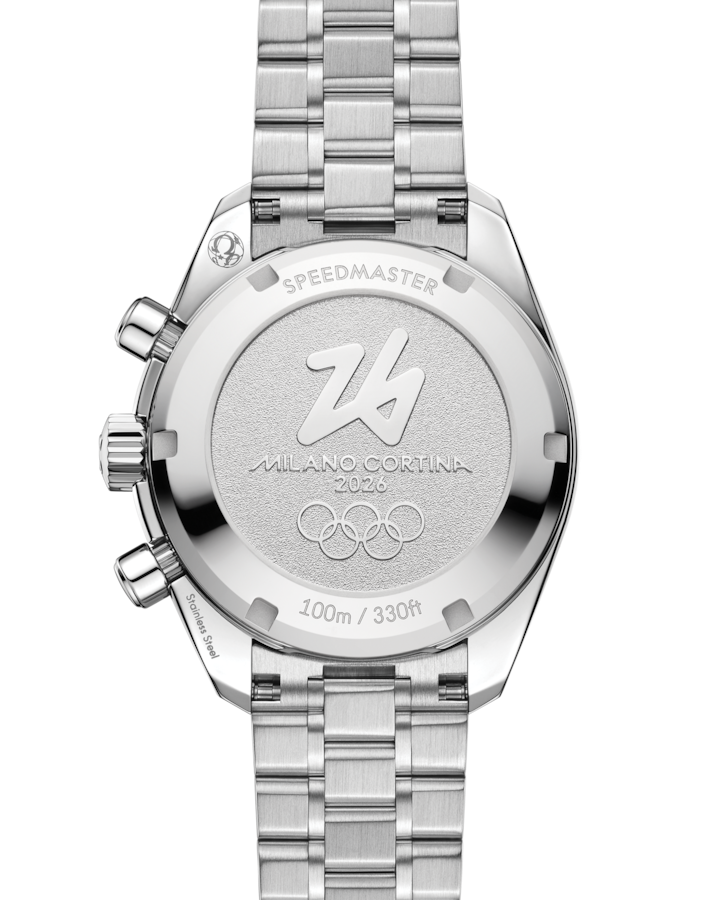 A- Speedmaster 38 38 mm, steel on steel