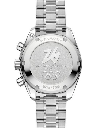 A- Speedmaster 38 38 mm, steel on steel
