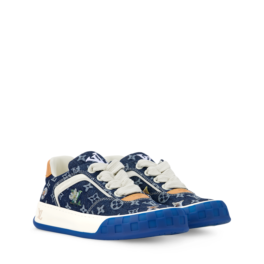 LV Tilted Sneaker Blue