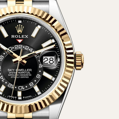 Rolex Sky-Dweller Oyster, 42 mm, Oystersteel and yellow gold