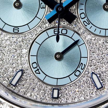 Rolex Oyster Perpetual Cosmograph Daytona Platinum Diamond Bezel Diamond Paved Dial