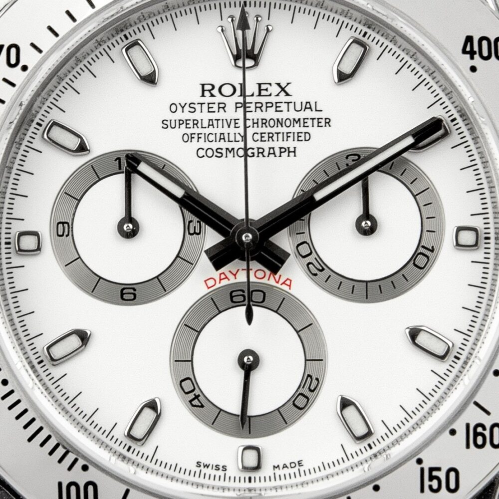 Rolex Oyster Perpetual Cosmograph Daytona Stainless Steel ‘Fully Stickered’