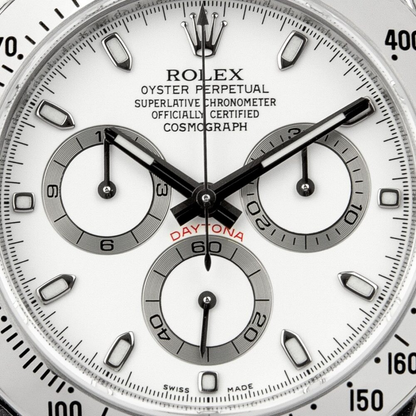Rolex Oyster Perpetual Cosmograph Daytona Stainless Steel ‘Fully Stickered’