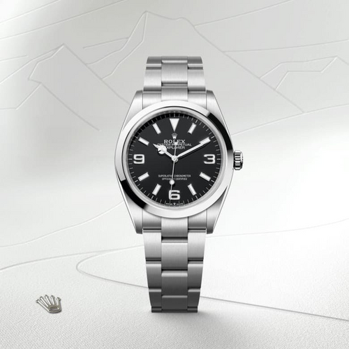 Rolex Explorer 36 Oyster, 36 mm, Oystersteel