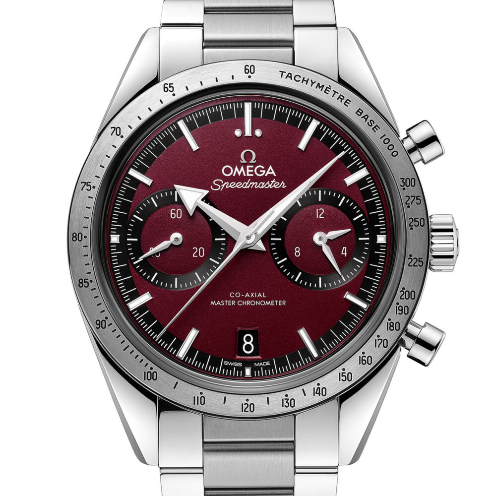 Speedmaster ’57 40.5 mm, steel on steel