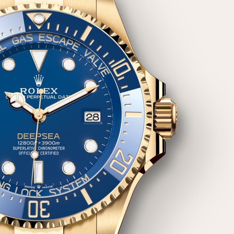 Rolex Rolex Deepsea Oyster, 44 mm, yellow gold