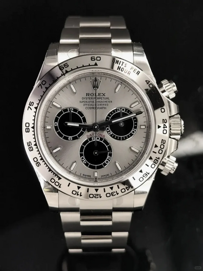Rolex Cosmograph Daytona Platinum Ice Blue Dial with Chestnut Brown Sub-Dials