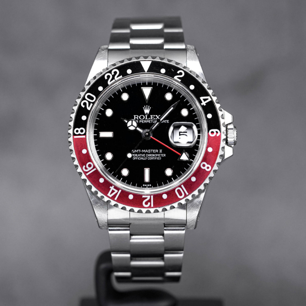 ROLEX GMT MASTER II ‘COKE’ 16710 ‘SWISS ONLY’ (1999)