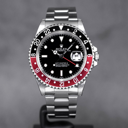 ROLEX GMT MASTER II ‘COKE’ 16710 ‘SWISS ONLY’ (1999)
