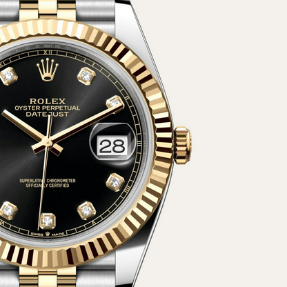 Rolex Datejust 41 Oyster, 41 mm, Oystersteel and yellow gold