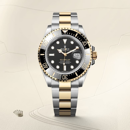 Rolex Sea-Dweller Oyster, 43 mm, Oystersteel and yellow gold