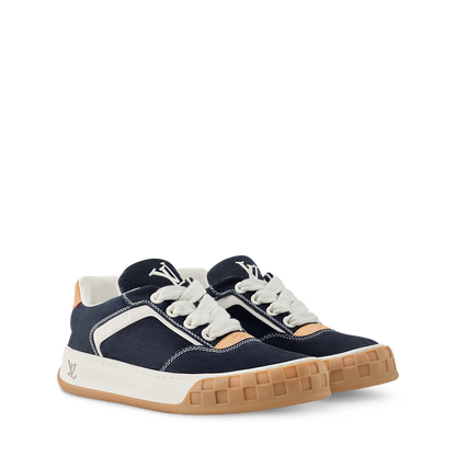 LV Tilted Sneaker Navy Blue