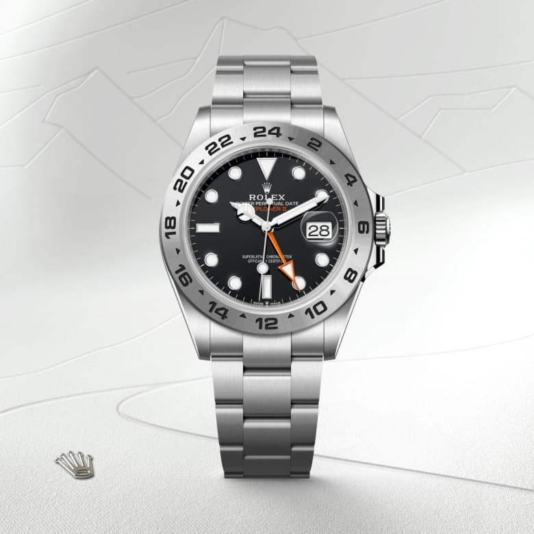 Rolex Explorer II Oyster, 42 mm, Oystersteel