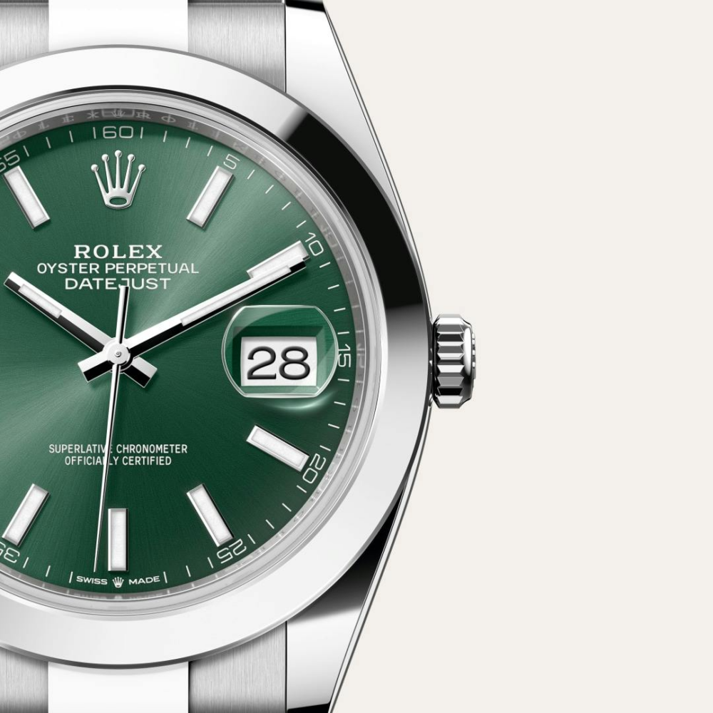 Rolex Datejust 41 Oyster, 41 mm, Oystersteel