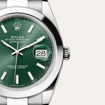 Rolex Datejust 41 Oyster, 41 mm, Oystersteel