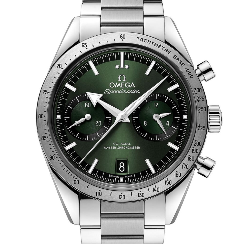 Speedmaster ’57 40.5 mm, steel on steel