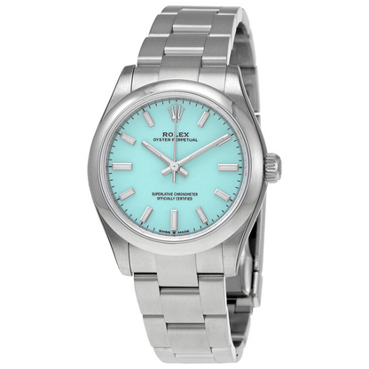 Rolex Oyster Perpetual – Turquoise Blue Dial