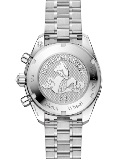 A- Speedmaster 38 38 mm, steel on steel