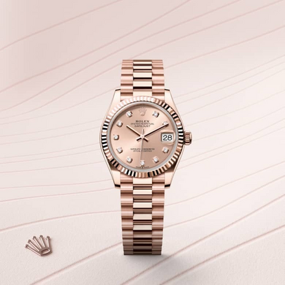 Rolex Datejust 31 Oyster, 31 mm, Everose gold
