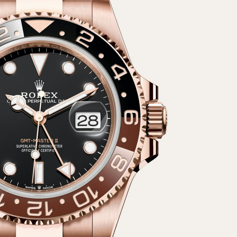 Rolex GMT-Master II Oyster, 40 mm, Everose gold