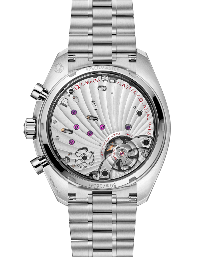 Speedmaster Chronoscope 43 mm, steel on steel