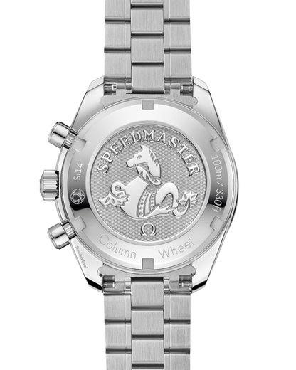 A- Speedmaster 38 38 mm, steel on steel