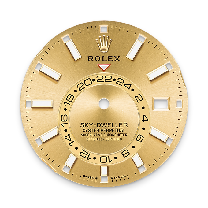 Rolex Sky-Dweller, 42mm, 18k Yellow Gold