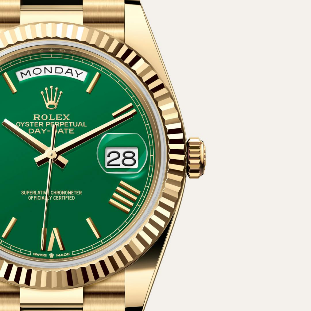 Rolex Day-Date 40 Oyster, 40 mm, yellow gold