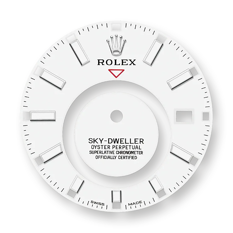 Rolex Sky-Dweller Stainless Steel, White Index Dial, 42 mm