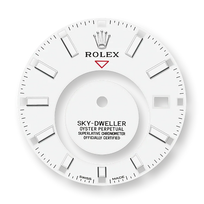 Rolex Sky-Dweller Stainless Steel, White Index Dial, 42 mm